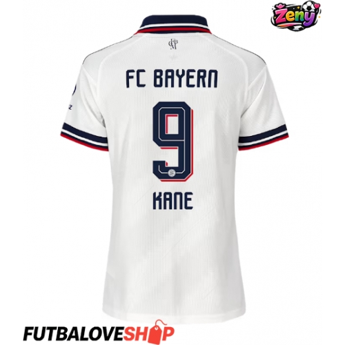 Dres Bayern Munich Harry Kane #9 Preč pre Ženy 2026-27 Krátky Rukáv